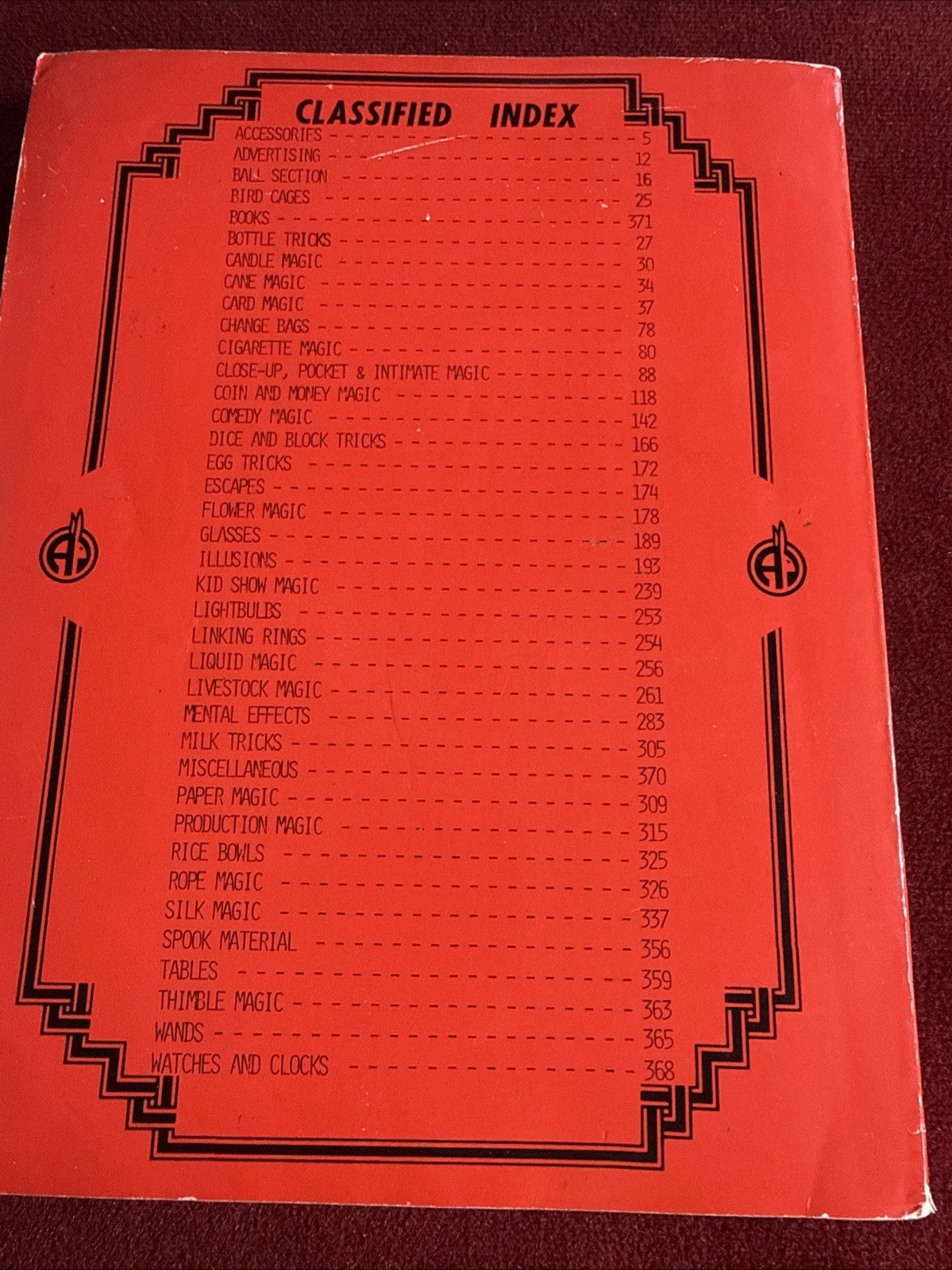 Abbott’s Magic Manufacturing Catalog Of Magic #22 ESTATE