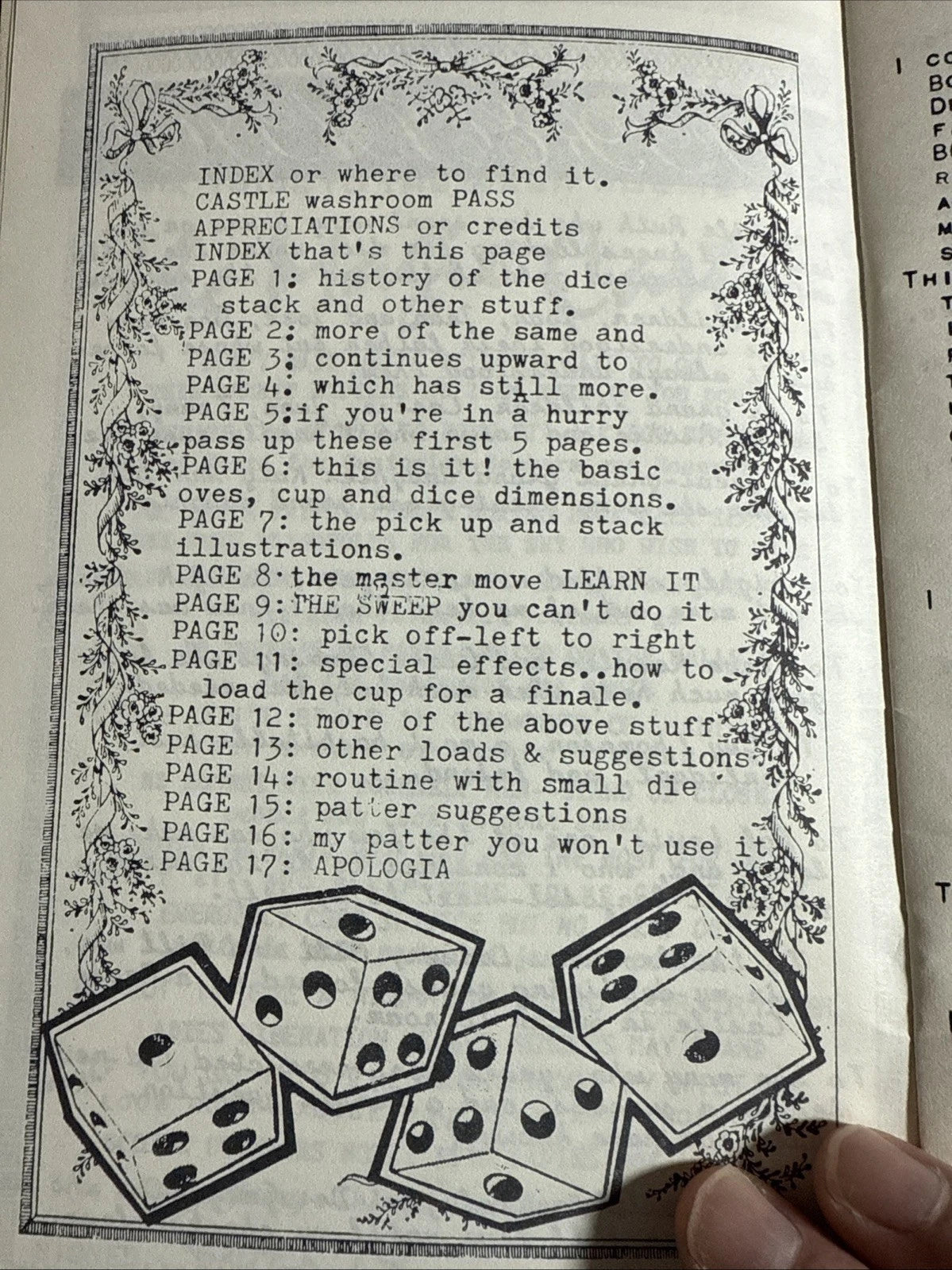 How To Stack Dice For Fun & No $ Senator Crandall  1st Printing ESTATE