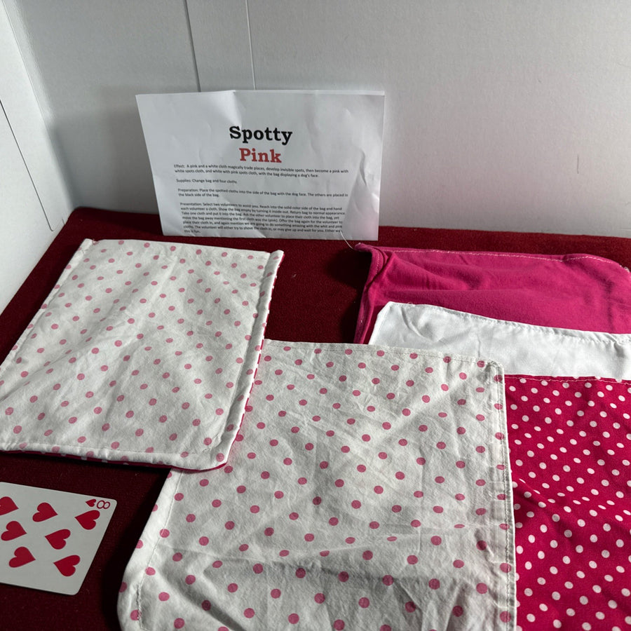 Pink “Spotty” Style Gag Bag- Change Bag