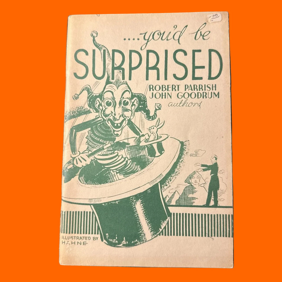 You'd be Surprised by Magic by Robert Parrish & John Goodrum -  1963 ESTATE