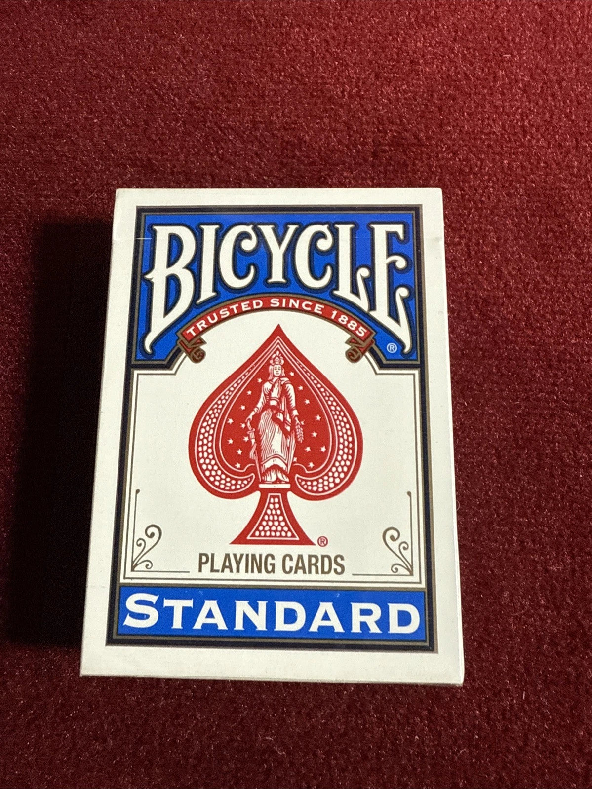 Bicycle Double Face Playing Cards USPCC Blue Box New Sealed Full Deck Card Magic