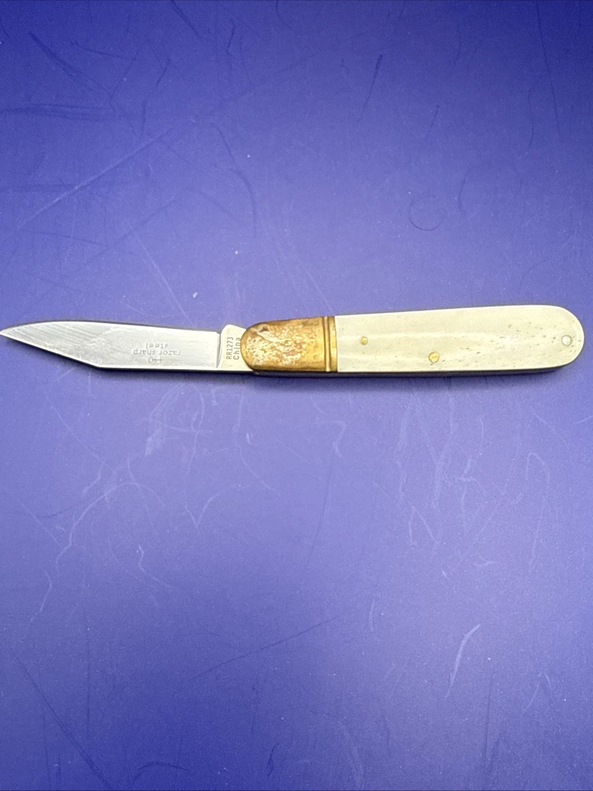 Scrimshaw Knife by Rodger Lovins - Limited Edition-Color Changing Knife