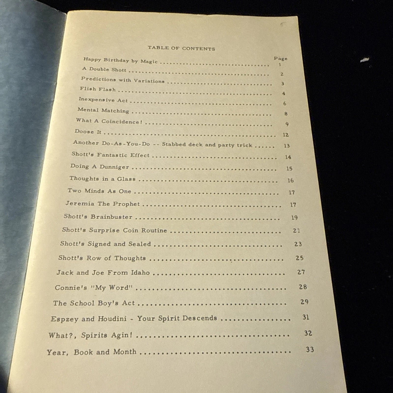 Devilish Deceits - Floyd Shotts - Snyder’s Magic Shop ESTATE