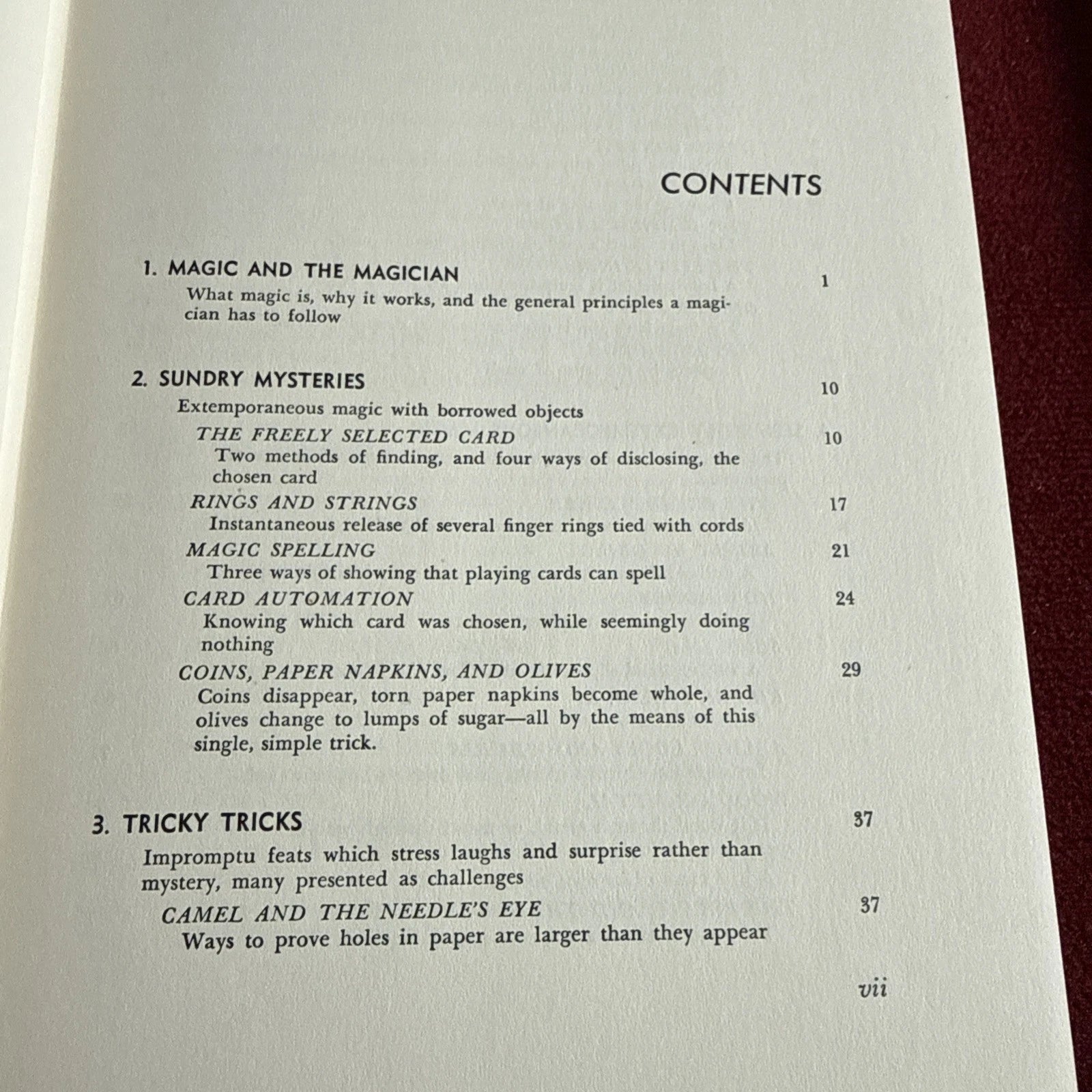 John Mulholland Book Of Magic 1st Edition ESTATE