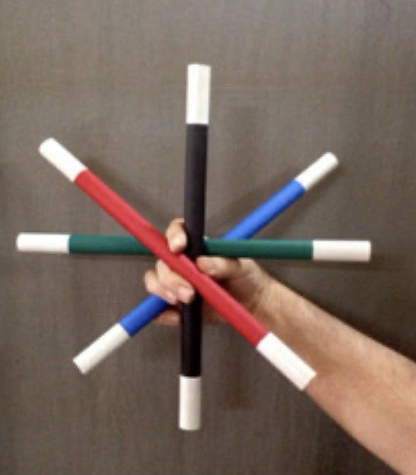One To Four Wands - Nesting Wands