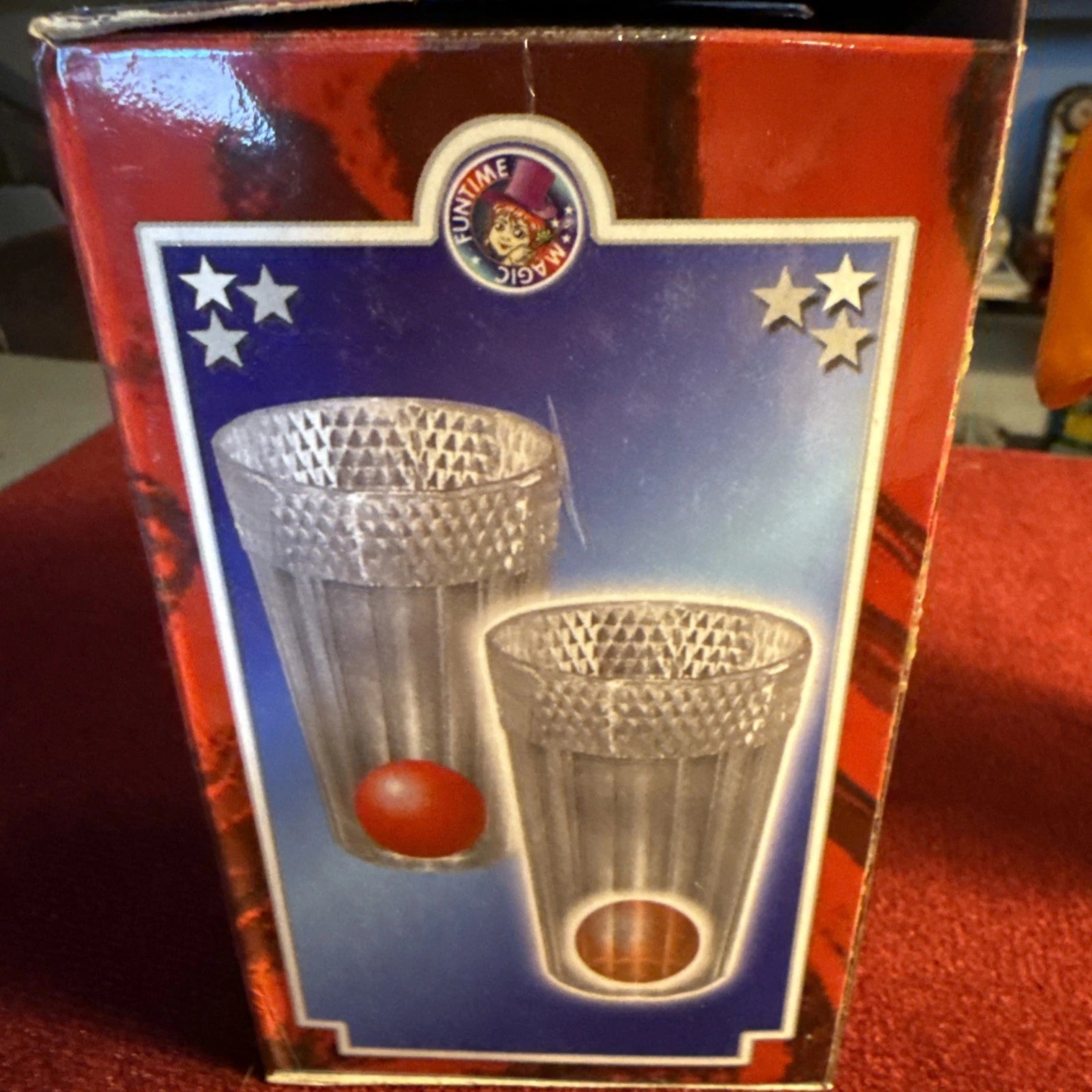Sealed Mirror Glass - use liquids or solids  - Appearing Goldfish - Easy To Do