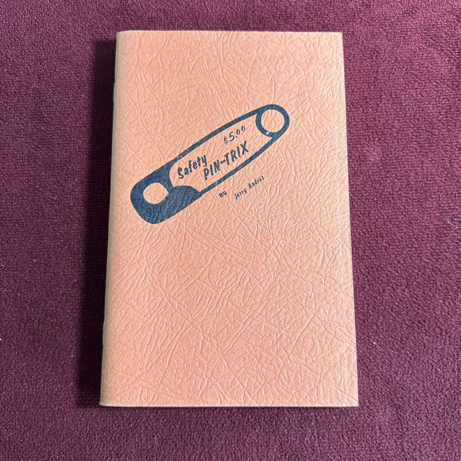Safety Pin-Trix by Jerry Andrus - From the library of the Amazing Kreskin - 1972 - ESTATE