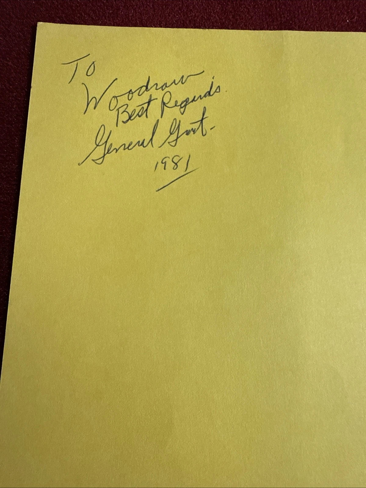 How to Make a Living: Stealing Doves of Course Signed General Grant 1981 ESTATE