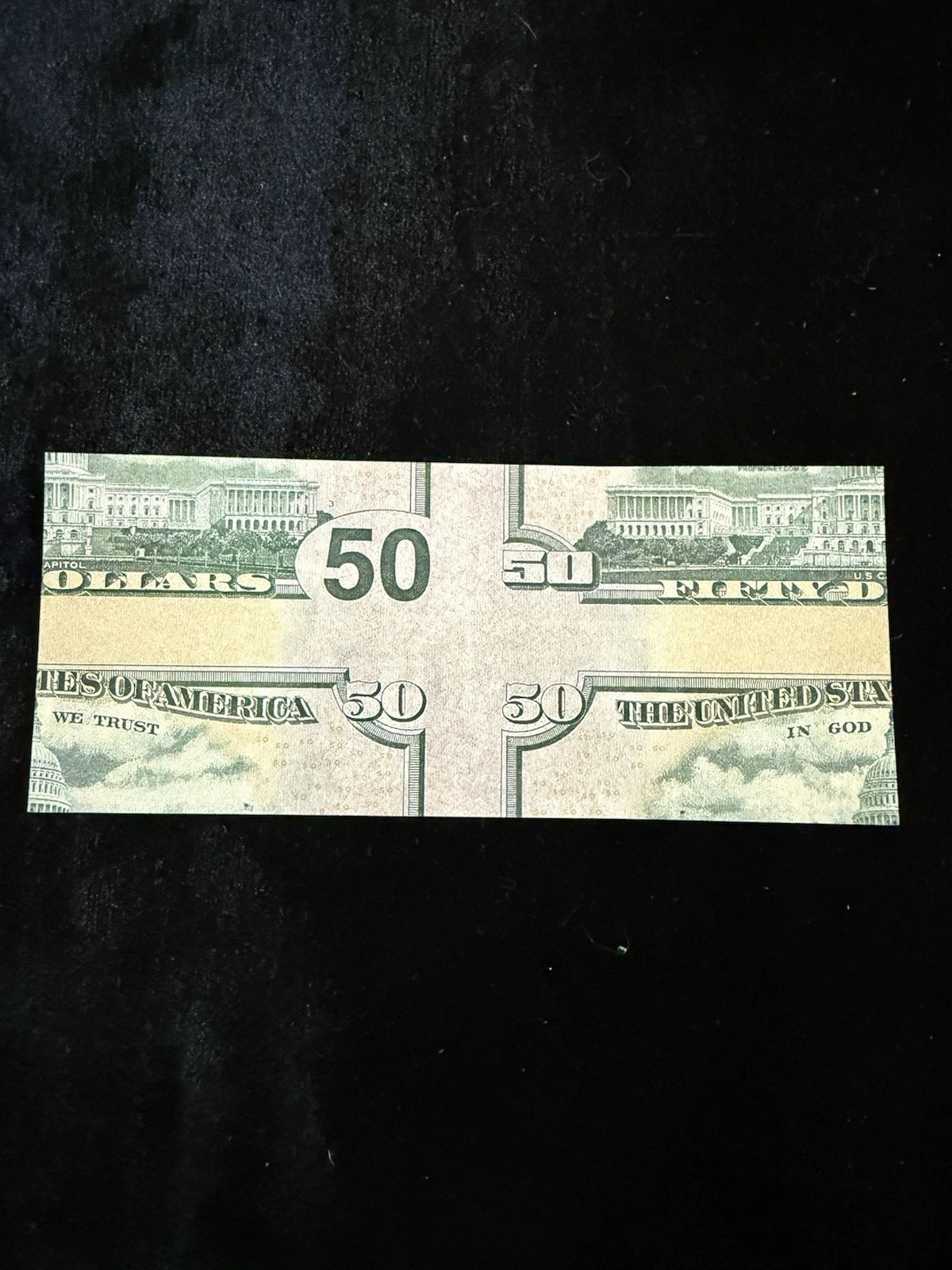 6 Pack - Mismade $50 Fifty Dollar Bill 💵 🪄 Bill Change
