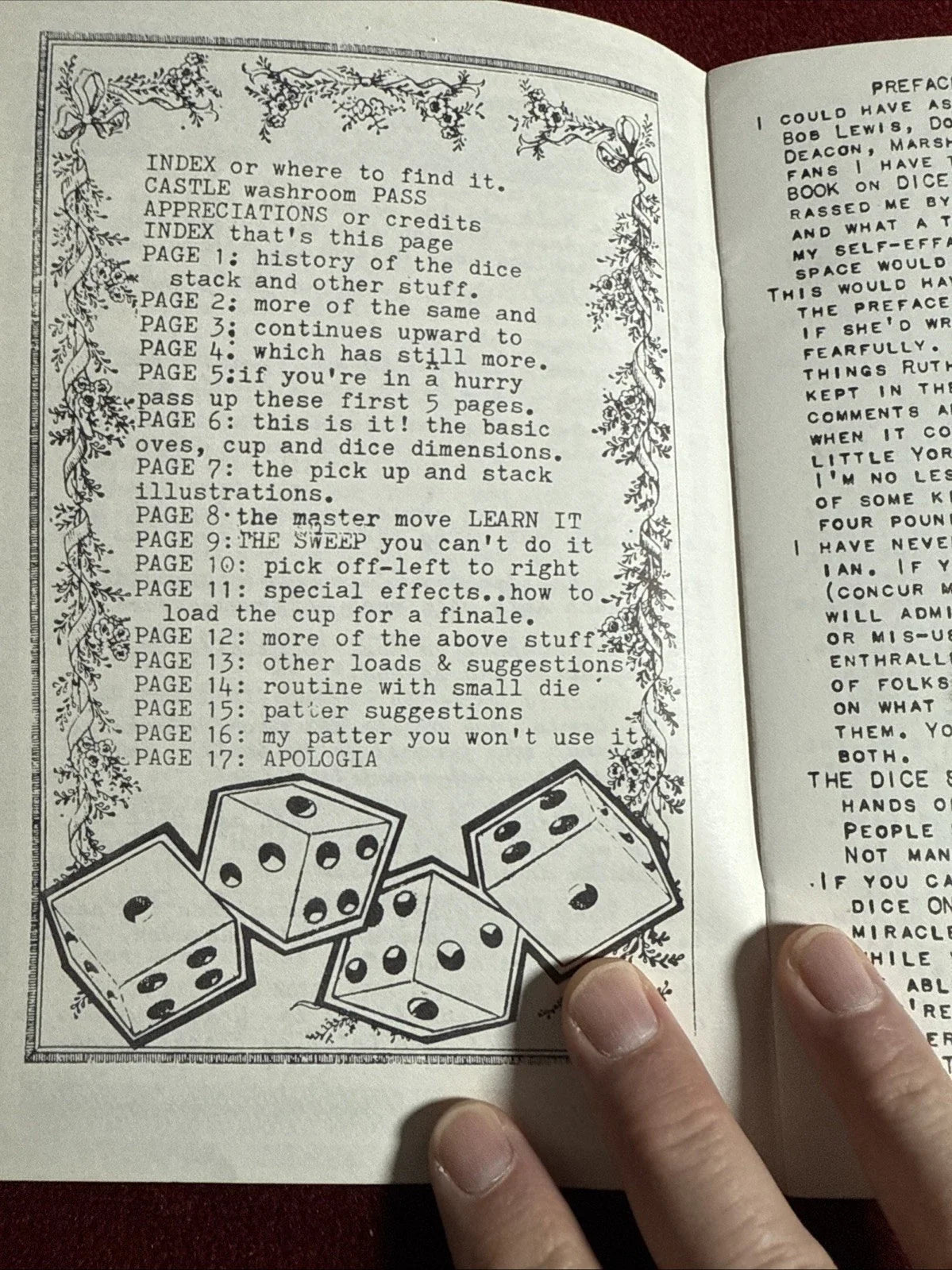How To Stack Dice For Fun & No $ By Senator Crandall