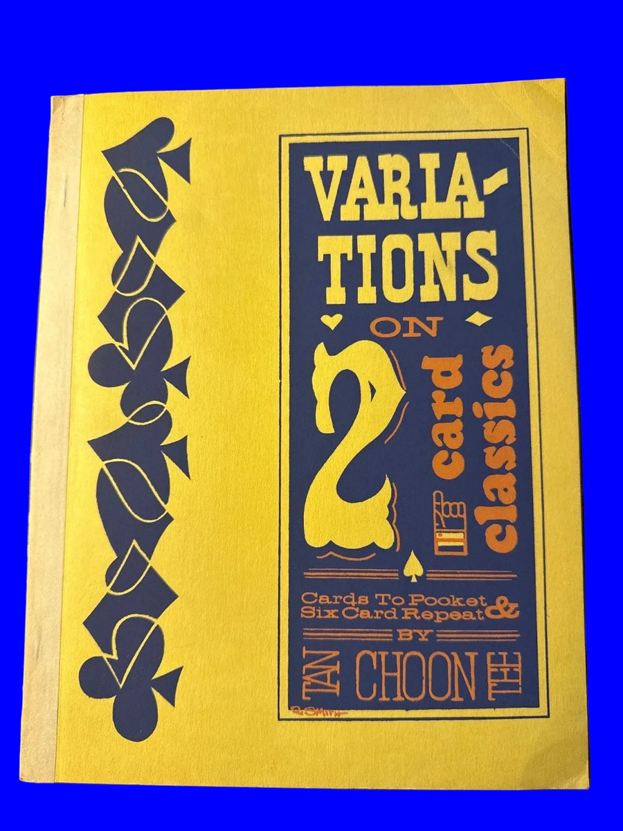 VARIATIONS ON 2 CARD CLASSICS by Tan Choon Tee 1965 ESTATE