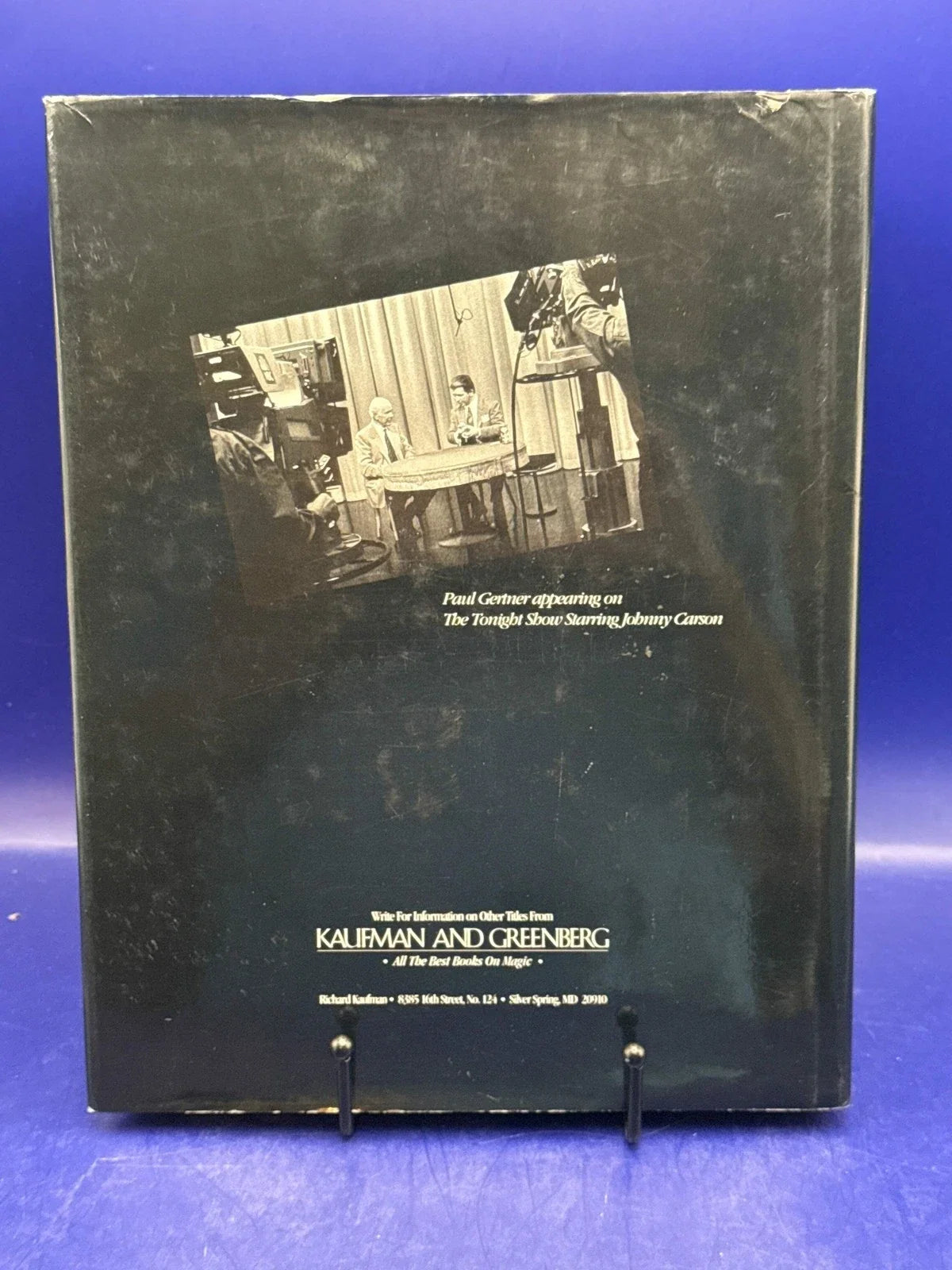 Paul Gertner’s Steel and Silver by Richard Kaufman 1st Ed 1994 Insribed by Paul
