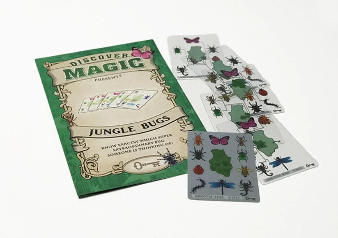 Discover Magic Jungle Bugs Magic Trick Beginner Magic Easy To Do Mentalism