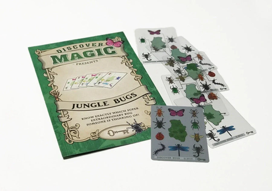 Discover Magic Jungle Bugs Magic Trick Beginner Magic Easy To Do Mentalism