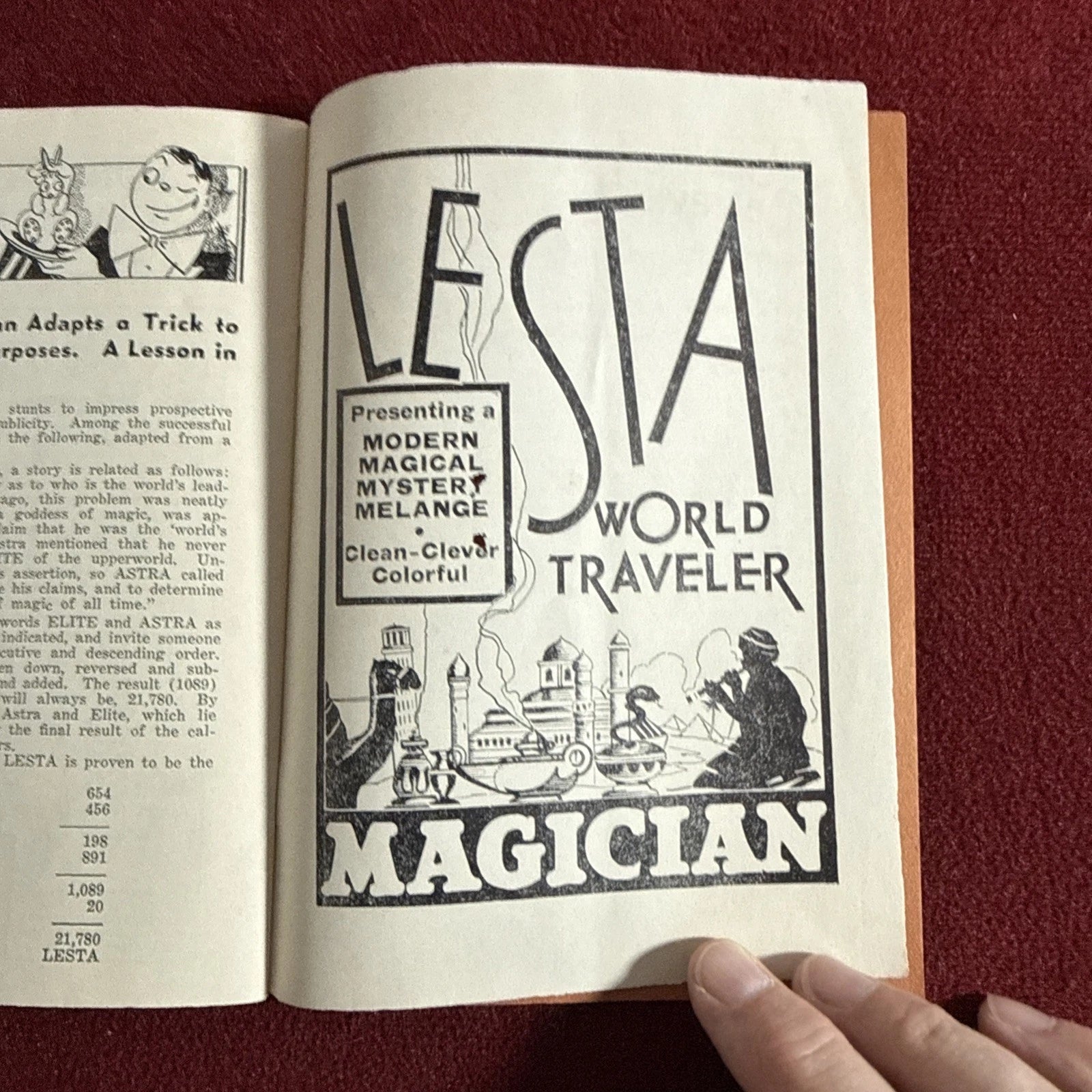Lesta’s Handbook Of Master Magical Secrets RARE Seeing Is Believing Effaich - ESTATE