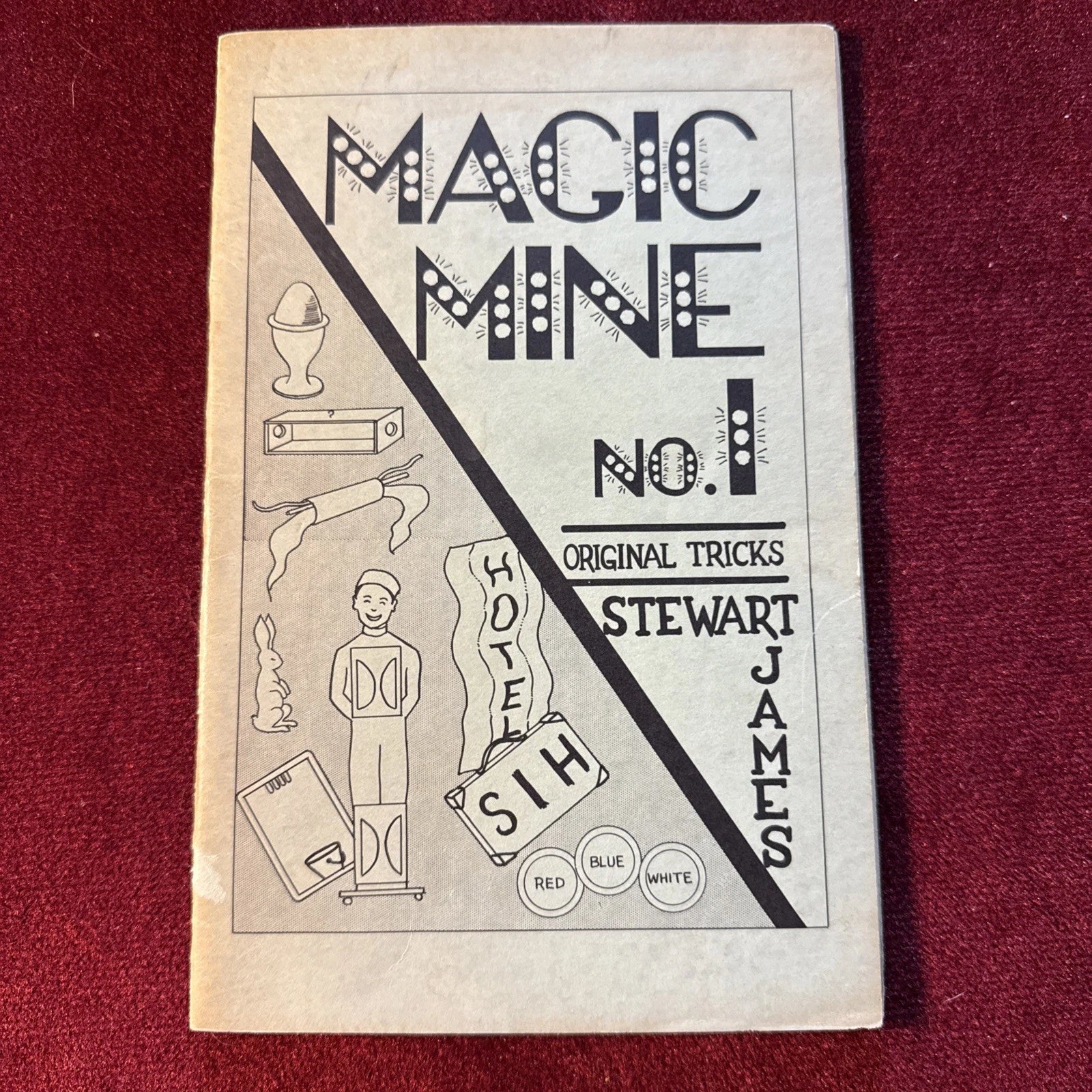 Magic Mine No. 1 by Stewart James Original Magic Tricks 1957 ESTATE
