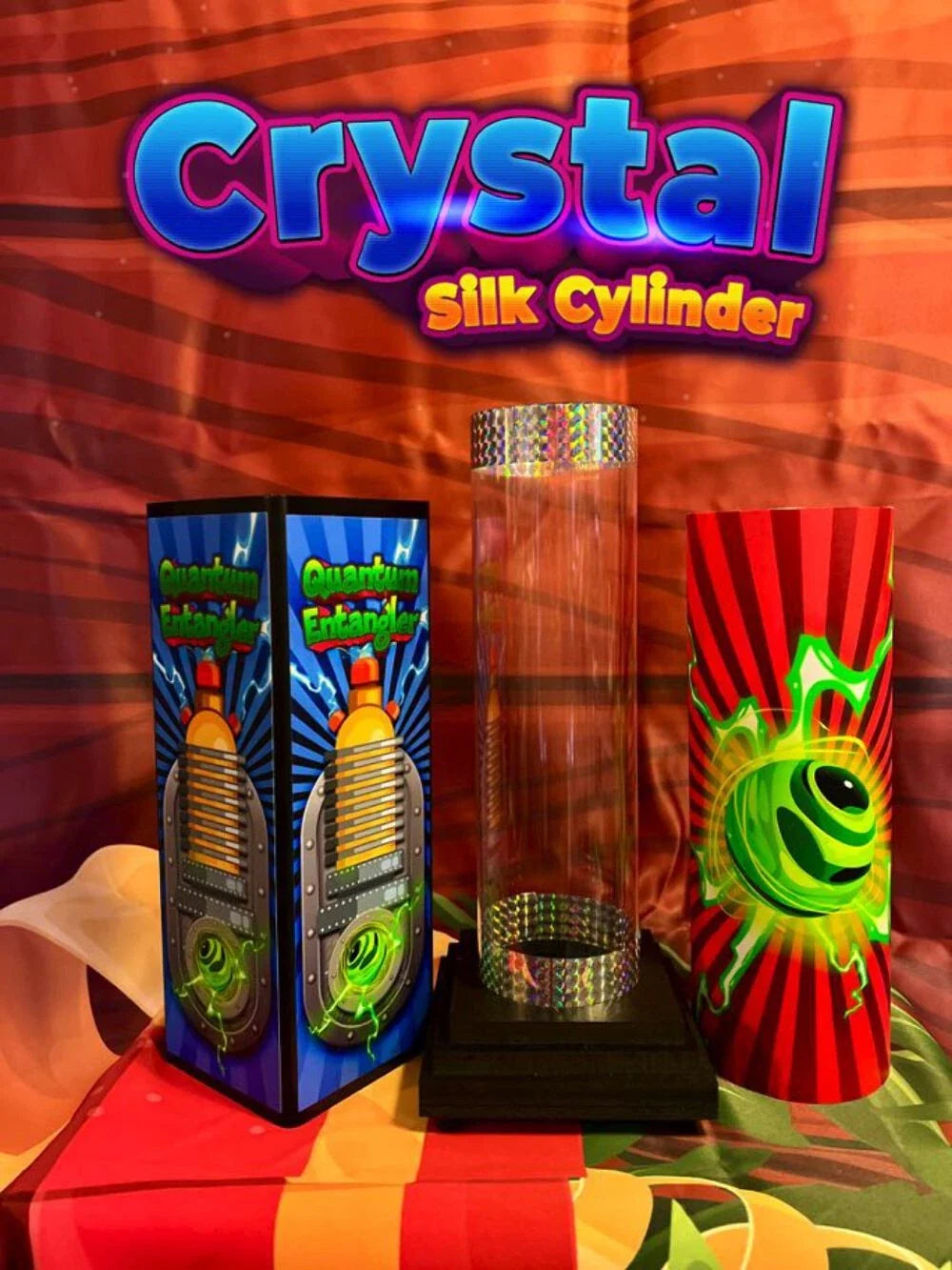Crystal Silk Cylinder by Jamstone Magic