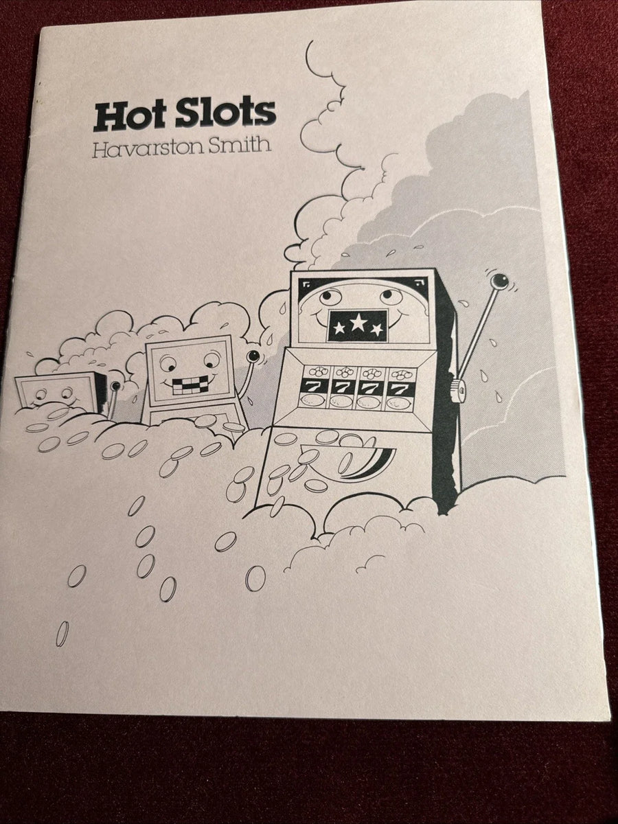 HOT SLOTS TIPS GUIDE BOOK VINTAGE CASINO COLLECTIBLE PLAYER 1986 HAVARSTON SMITH
