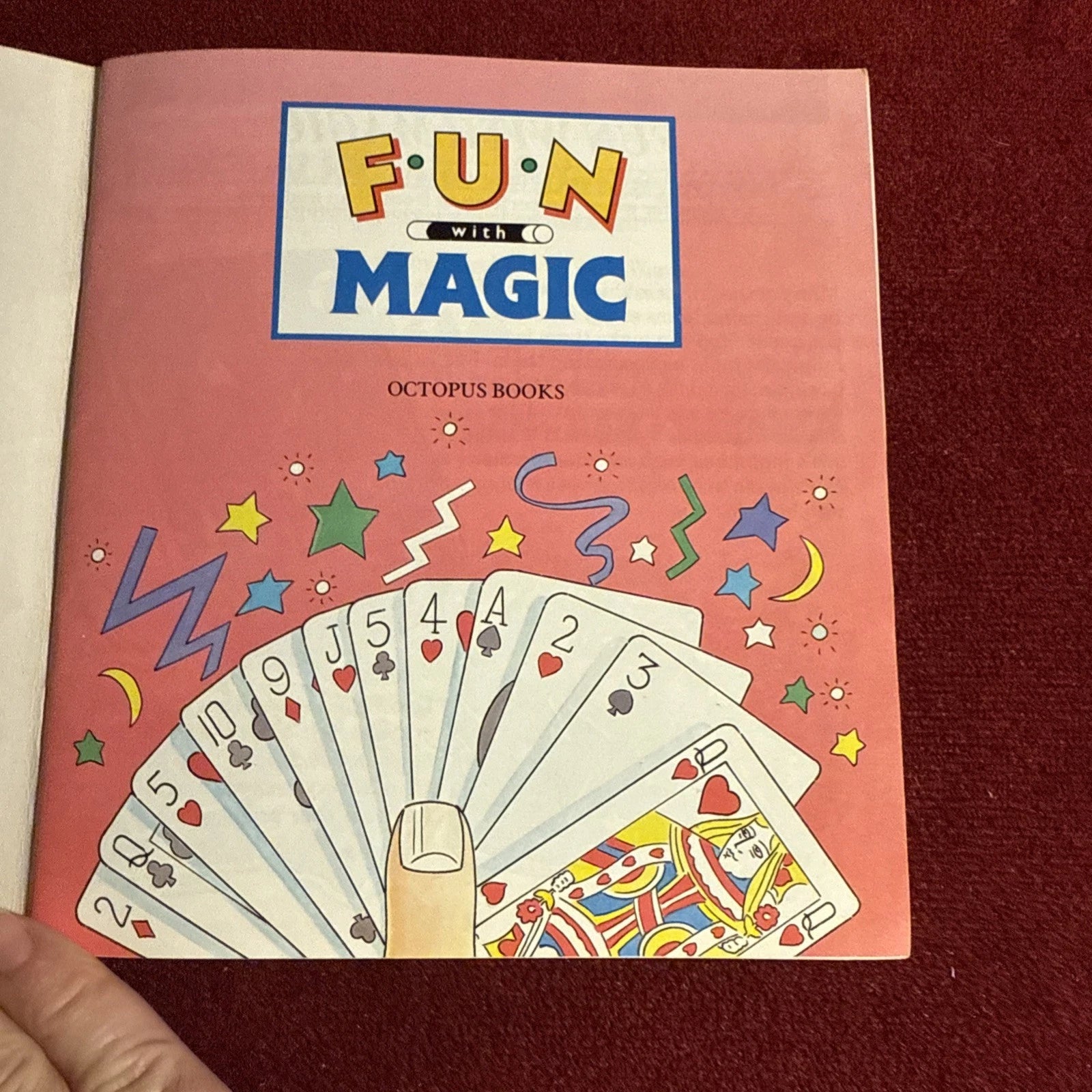 Fun With Magic by Octopus Books - RARE Beginner Book On Magic 1987 ESTATE