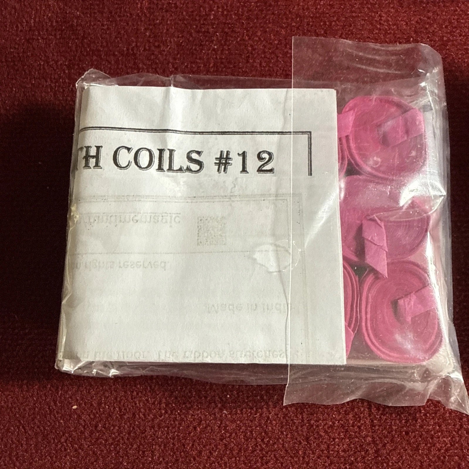 Bubble Gum Mouth Coils - 12 pack