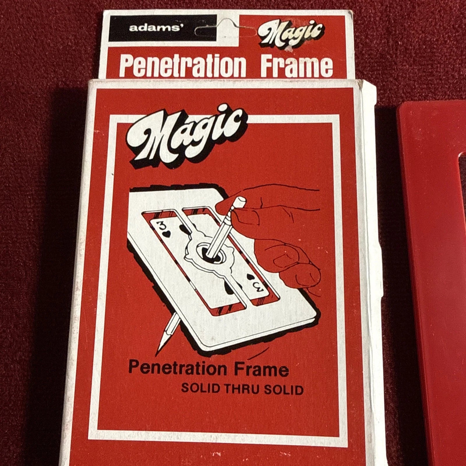 Penetration Frame Adams Magic Pencil Thru Frame - ESTATE