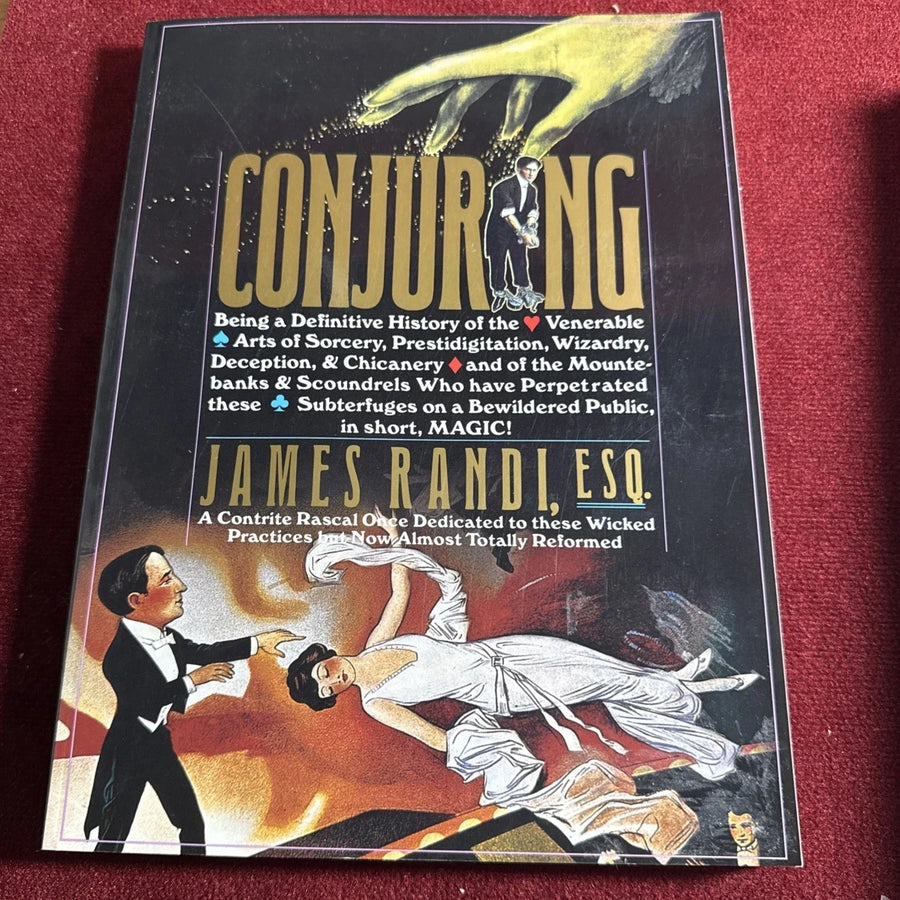 Conjuring James Randi A Definitive History Of Magic 1st Ed 1992 Paperback ESTATE