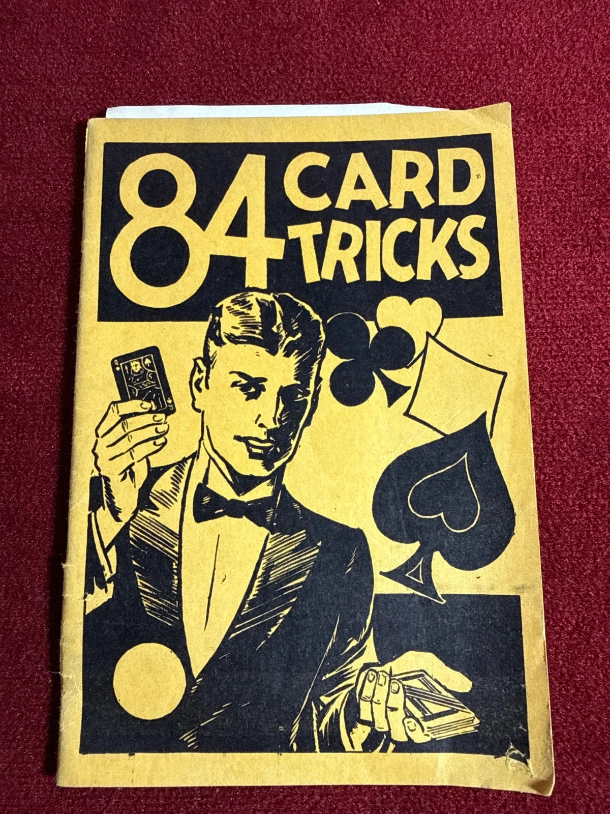 84 Card Tricks by Hugh Morris 1936 1st edition ESTATE