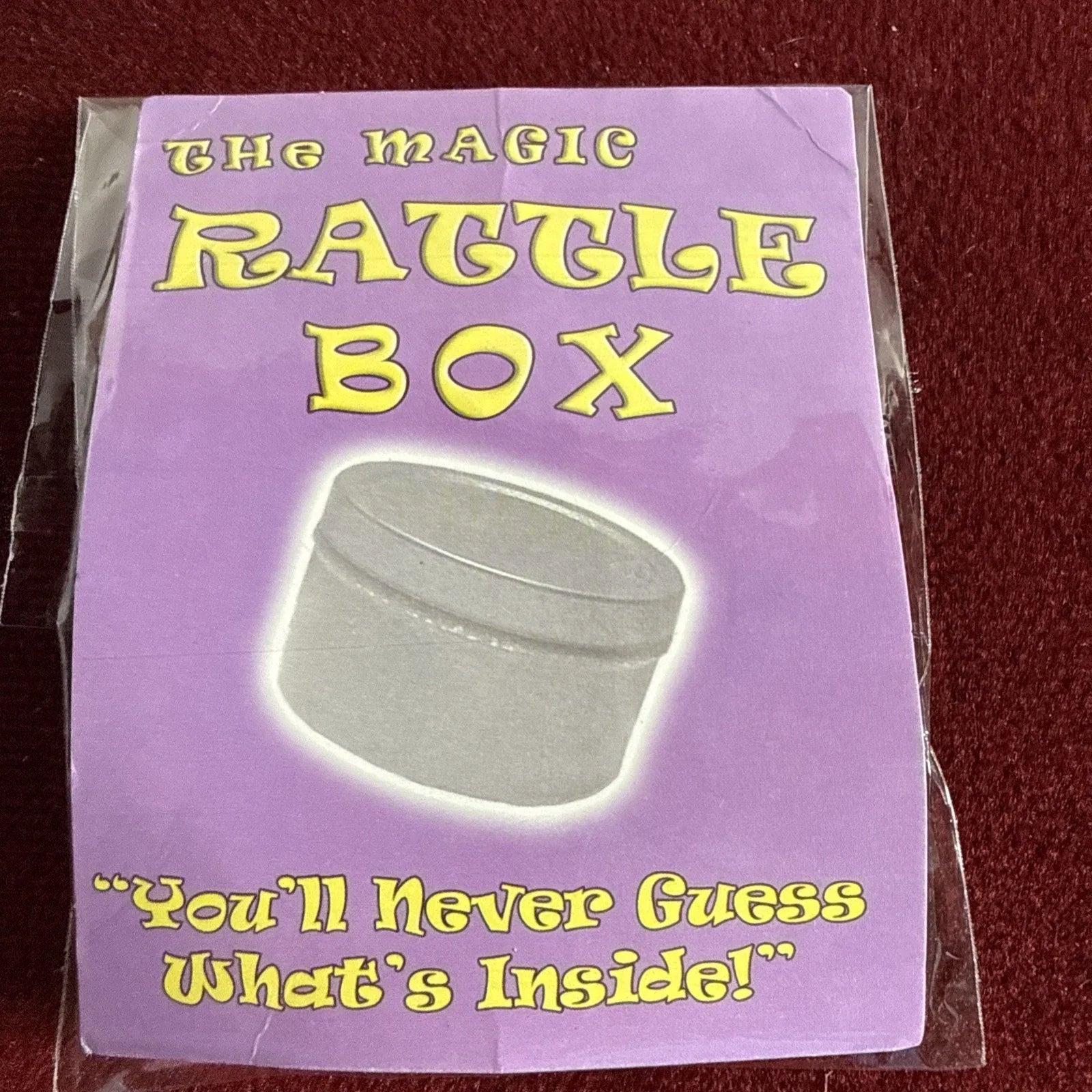 The Magic Rattle Box - Metal - Easy To Do Magic Trick- Beginner - Close-up