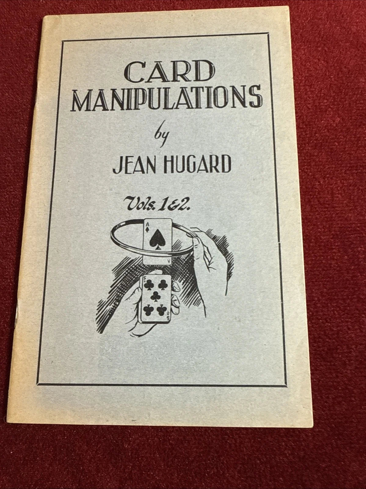 Jean Hugard Card Manipulations 1-5 Card Magic VNTG RARE Card Magic Sleight