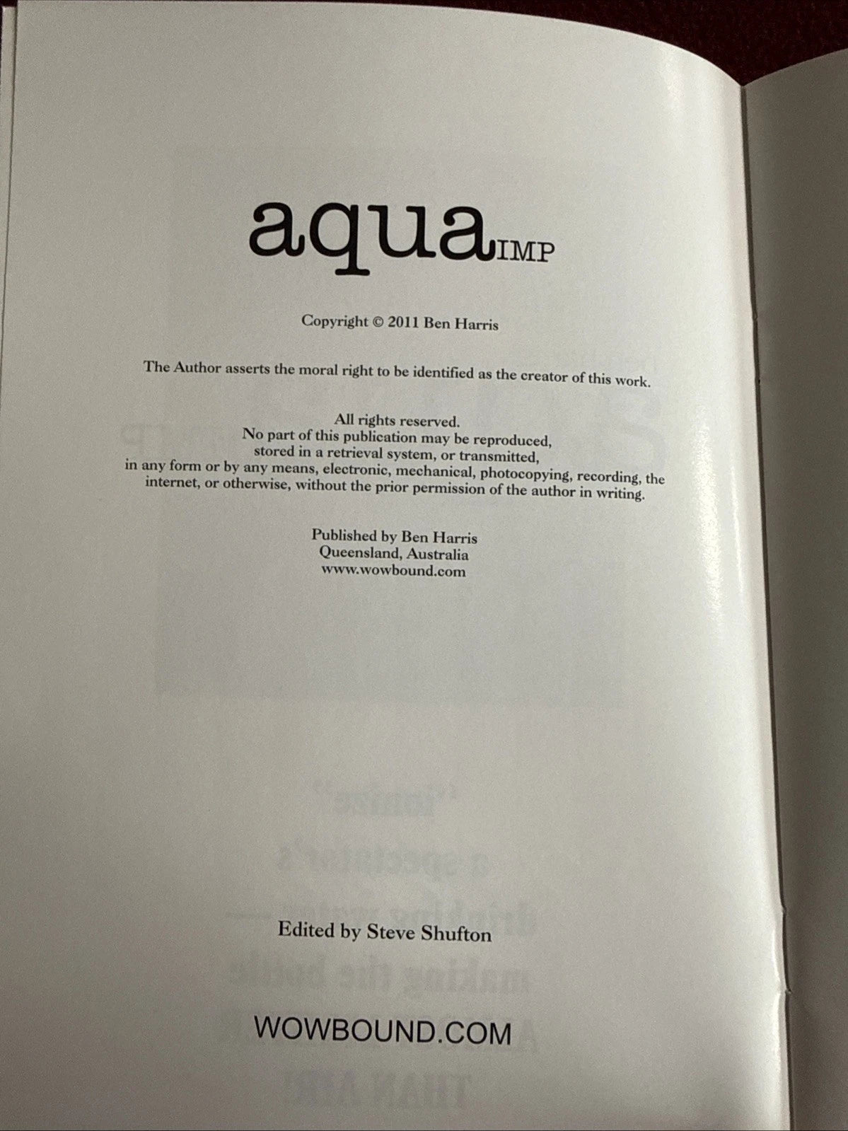 aqua Imp by Ben Harris