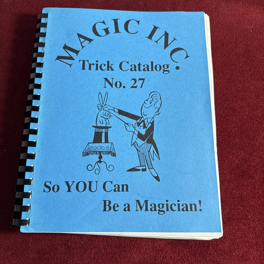 Magic Inc Catalog #27  Jay Marshall ESTATE