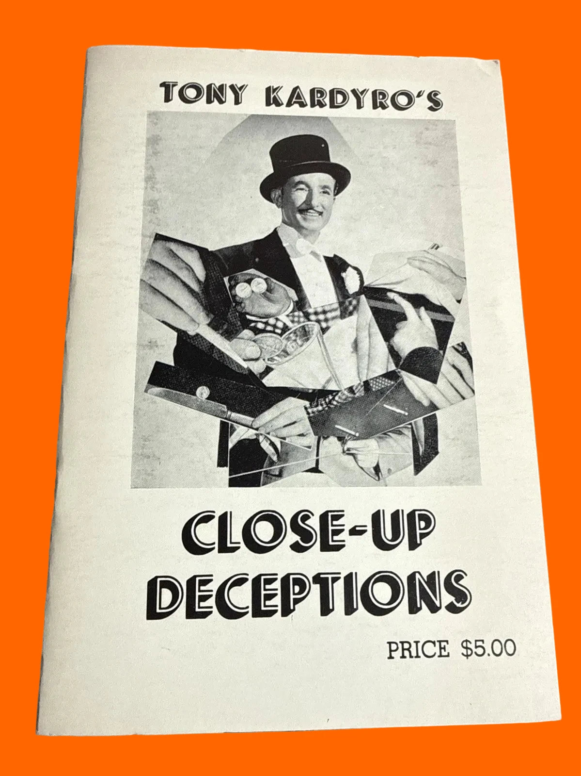 Tony Kardyro’s Close-up Deceptions - 1972 1st Edition ESTATE
