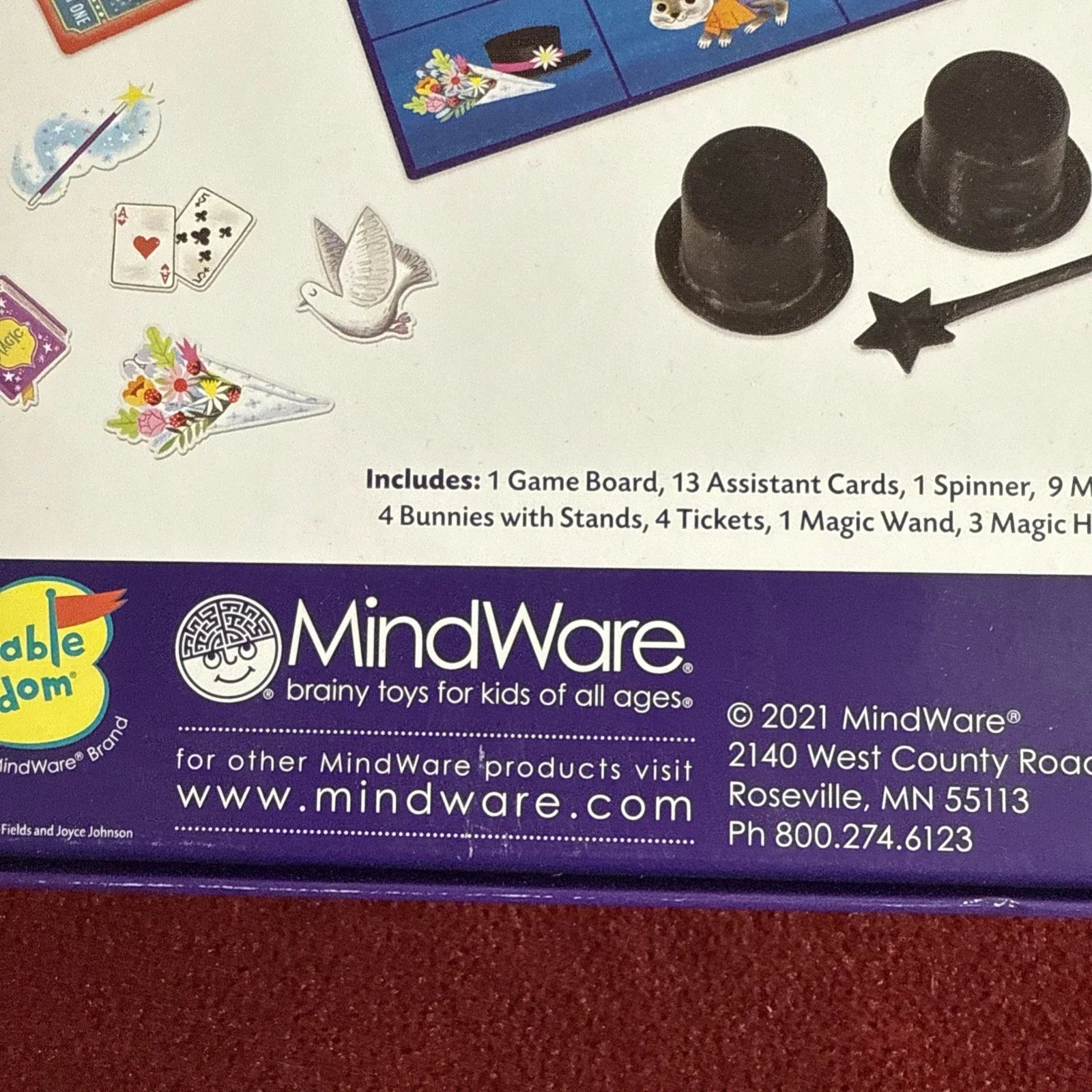Hoppin To The Show: Cooperative Magic Themed Game For Kids 4+ Board Game