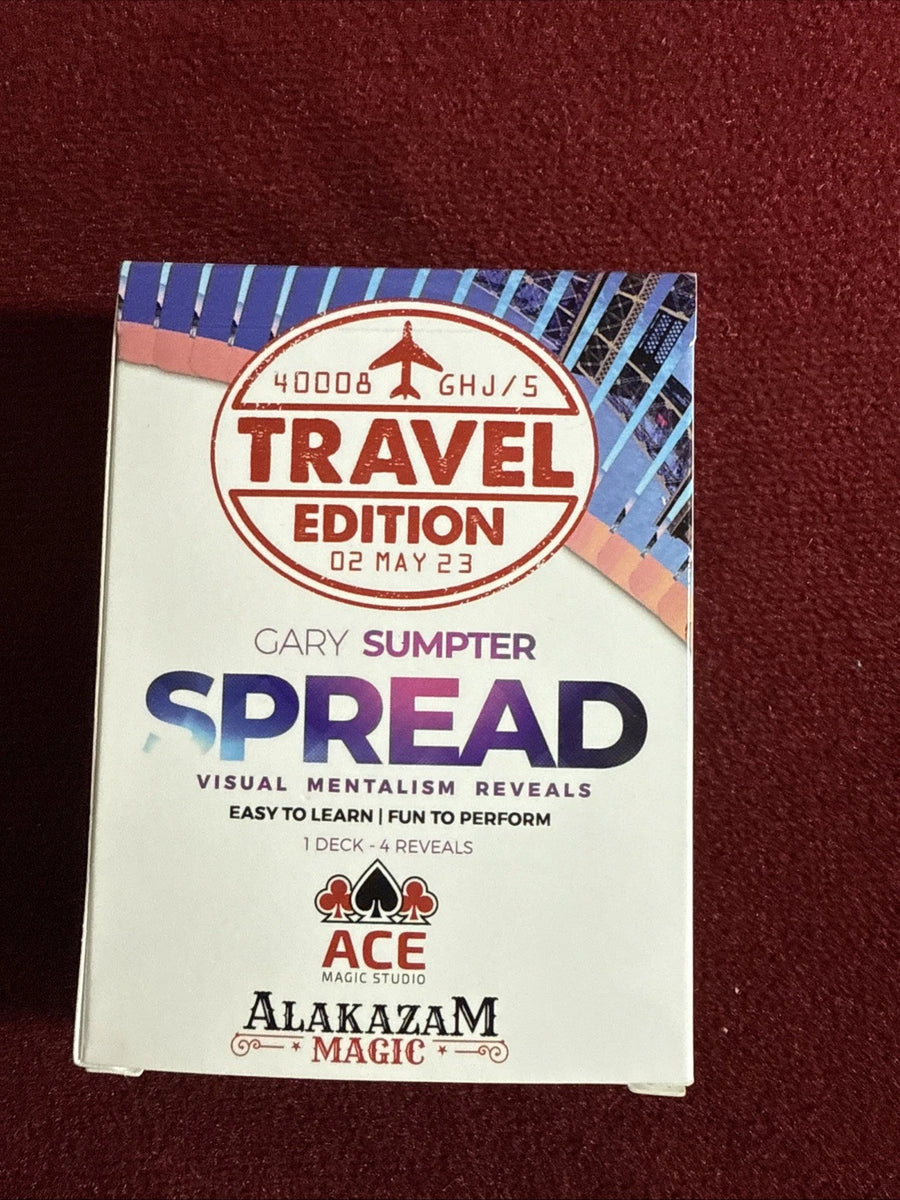 Spread Travel Edition by ACE Studio & Gary Sumpter Alakazam ESTATE