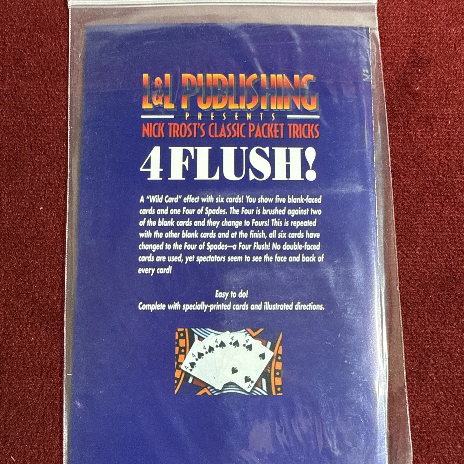 4 Flush Super Wild-Nick Trost’s Classic Packet Trick