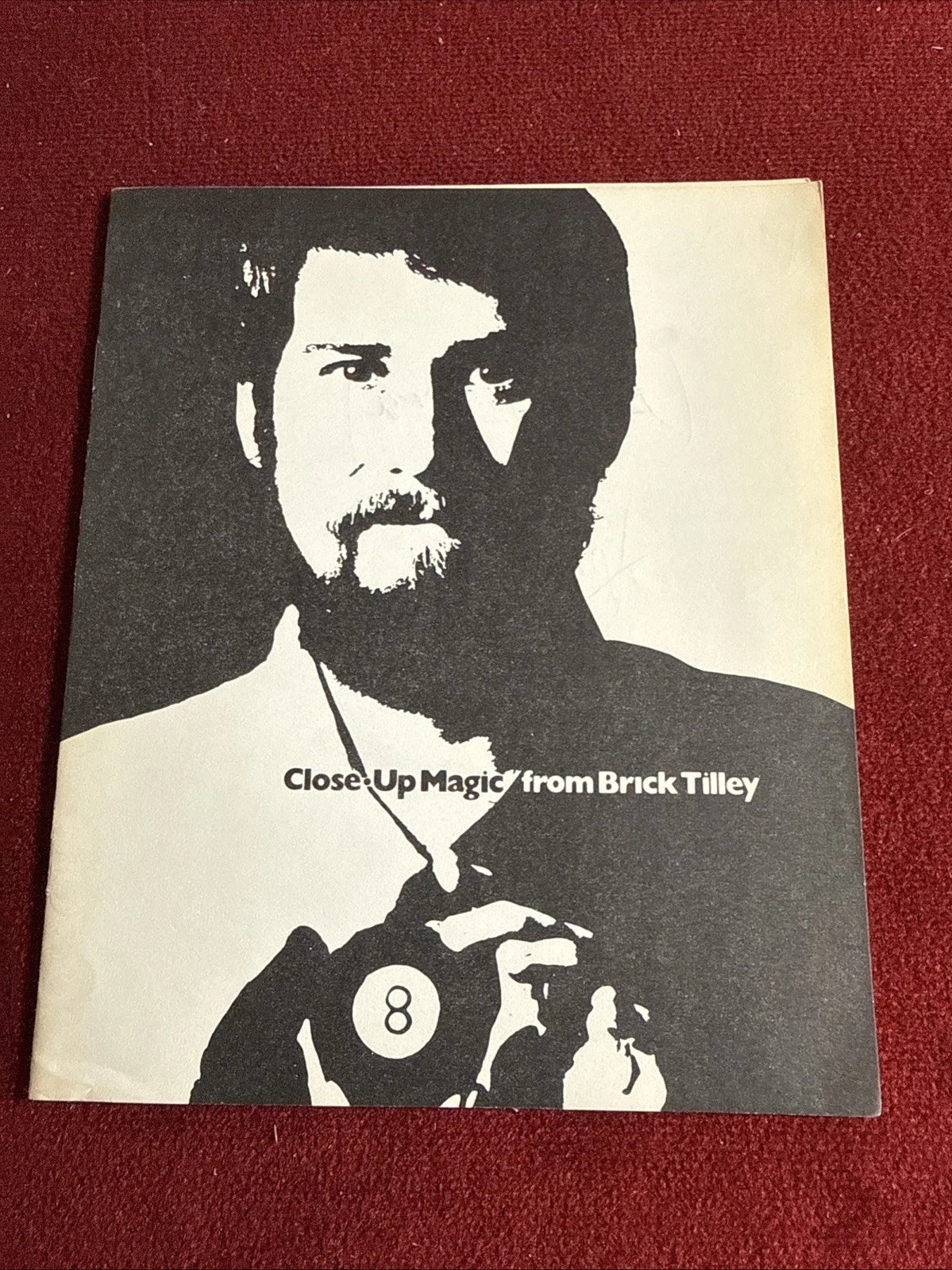 Close-up Magic from Brick Tilley 1974  From the library of the Amazing Kreskin SIGNED ESTATE