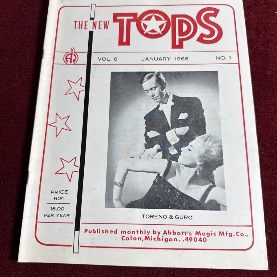 TOPS Magic Magazine VNTG Abbott’s January 1966 Vol 6 #1 Toreno & Guro