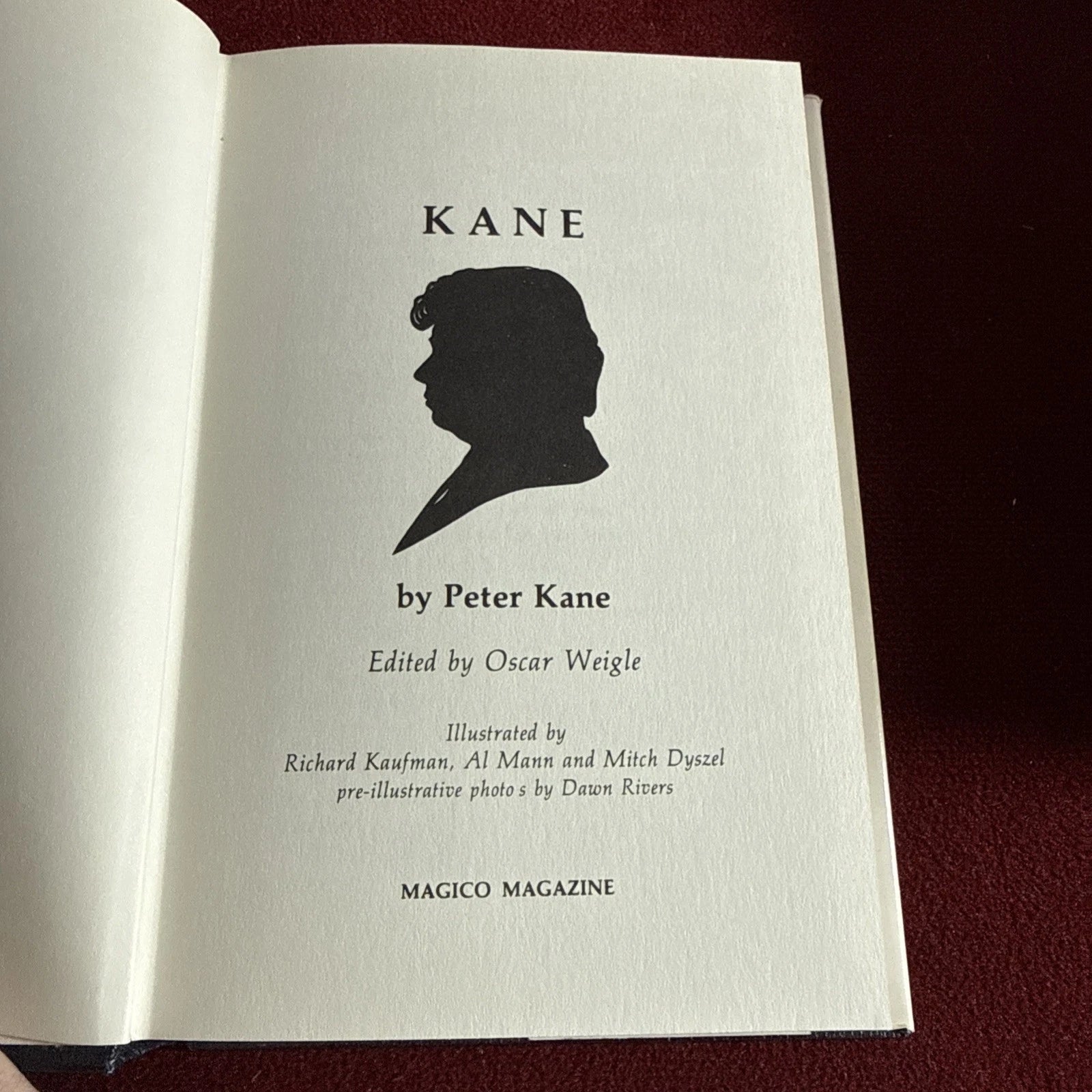 KANE by Peter Kane ESTATE