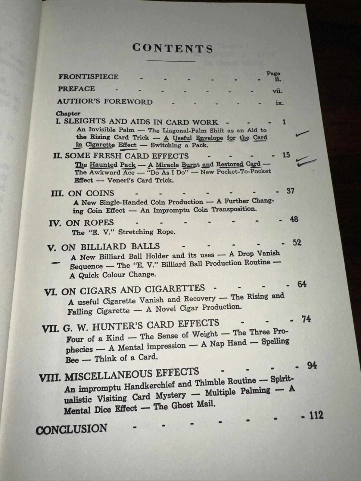 Further Magic Of The Hands Edward Victor - D Robbin’s 1984 ESTATE