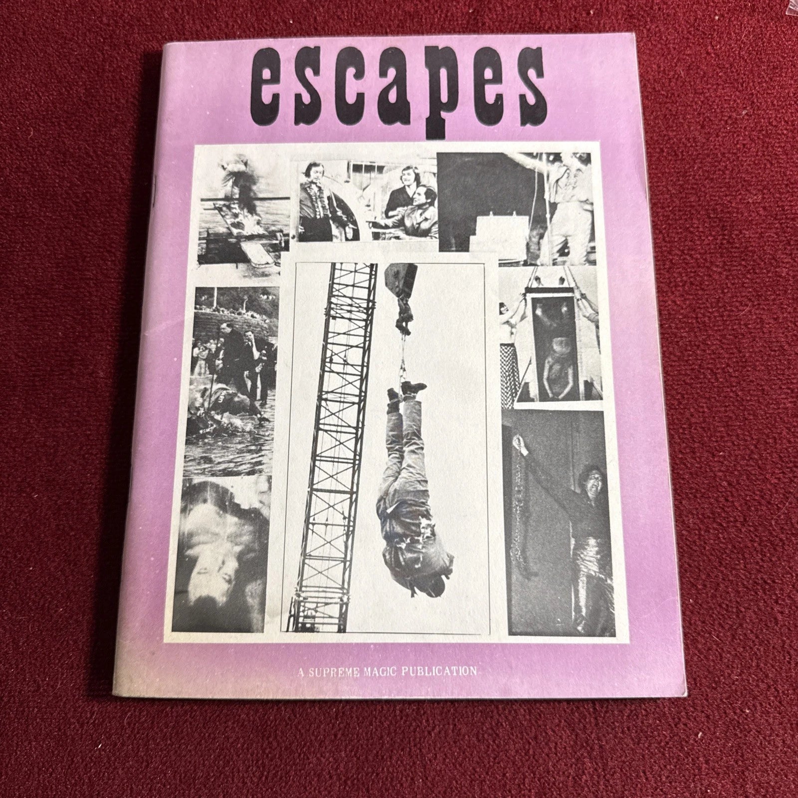 Escapes Book (Percy Abbott) Supreme Publication 1979 ESTATE