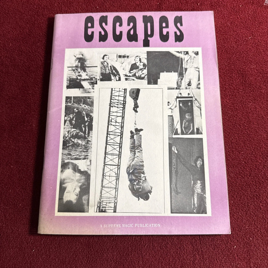 Escapes Book (Percy Abbott) Supreme Publication 1979 ESTATE
