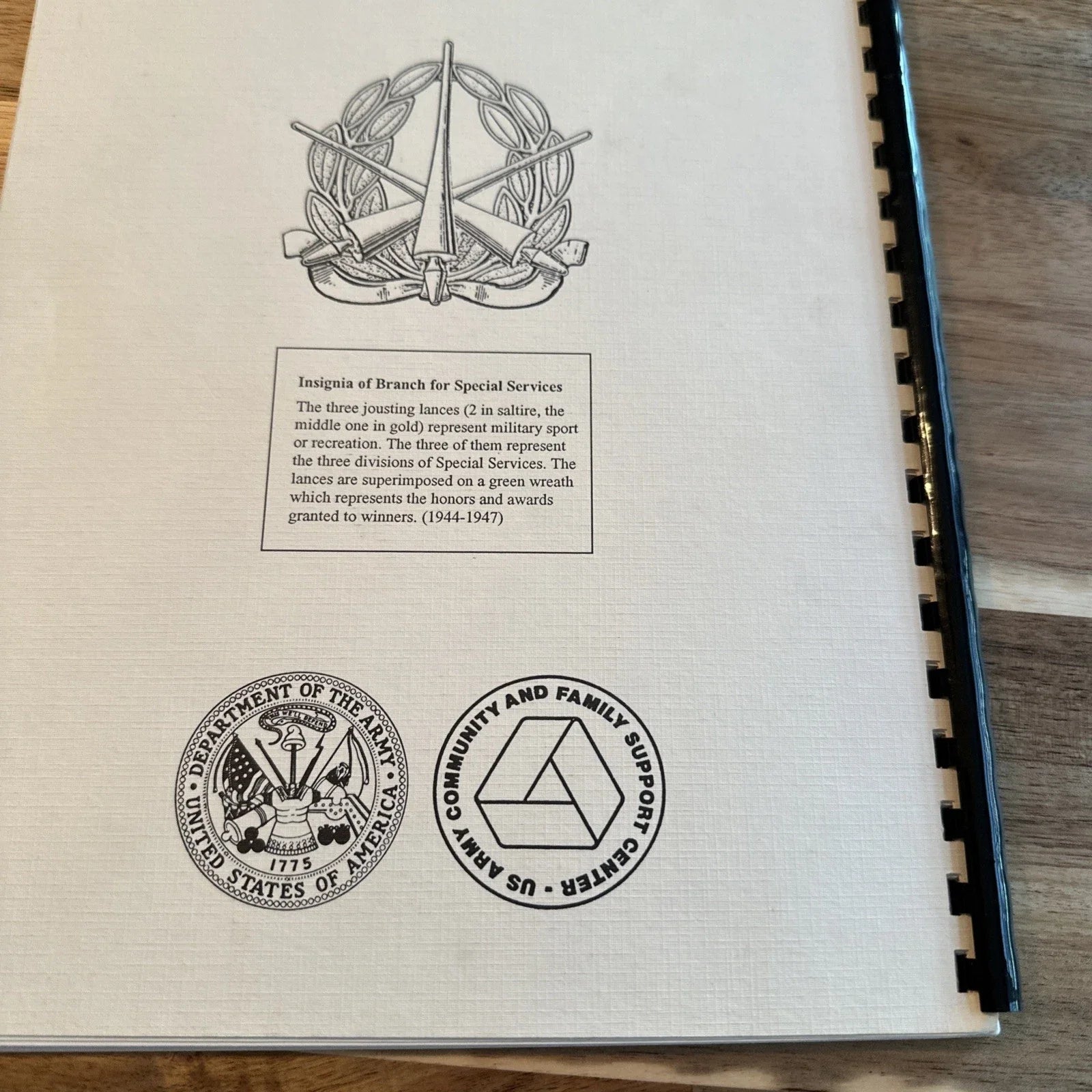 50th Anniv Of World War 2 MWR Idea Book Planning Resource RARE - Kent Cummins