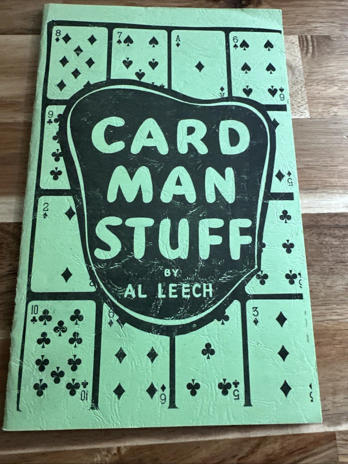 Card Man Stuff by Al Leech Magic Inc 3rd Printing 1976 ESTATE