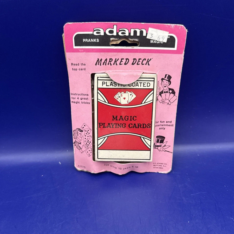 VNTG Adam’s Marked Deck NOS A5575 Made In Hong Kong