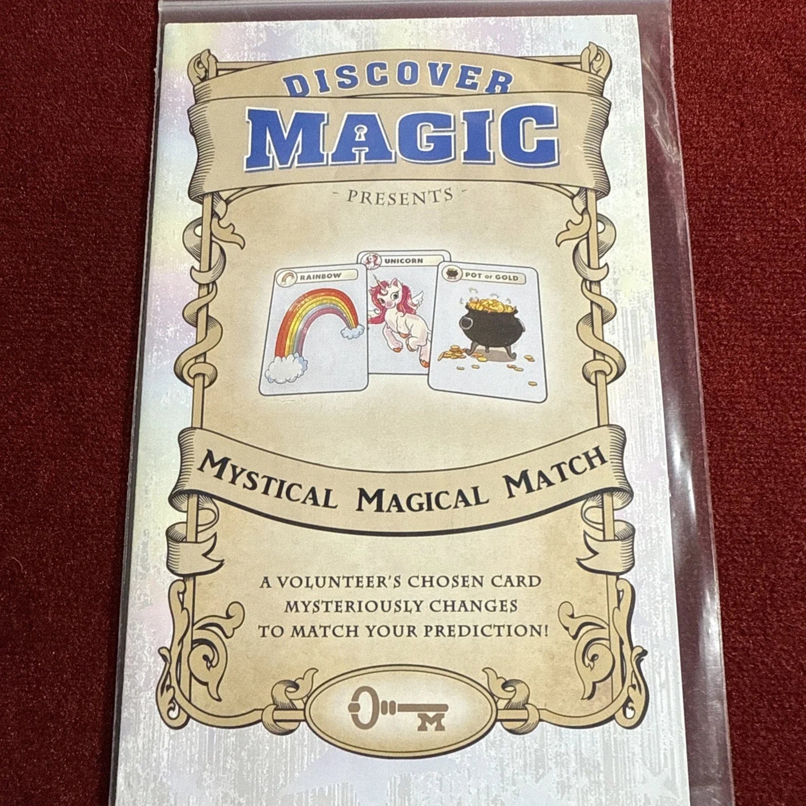 Discover Magic Mystical Magical Match Beginner Magic Easy To Do 3 Card Monte Fun