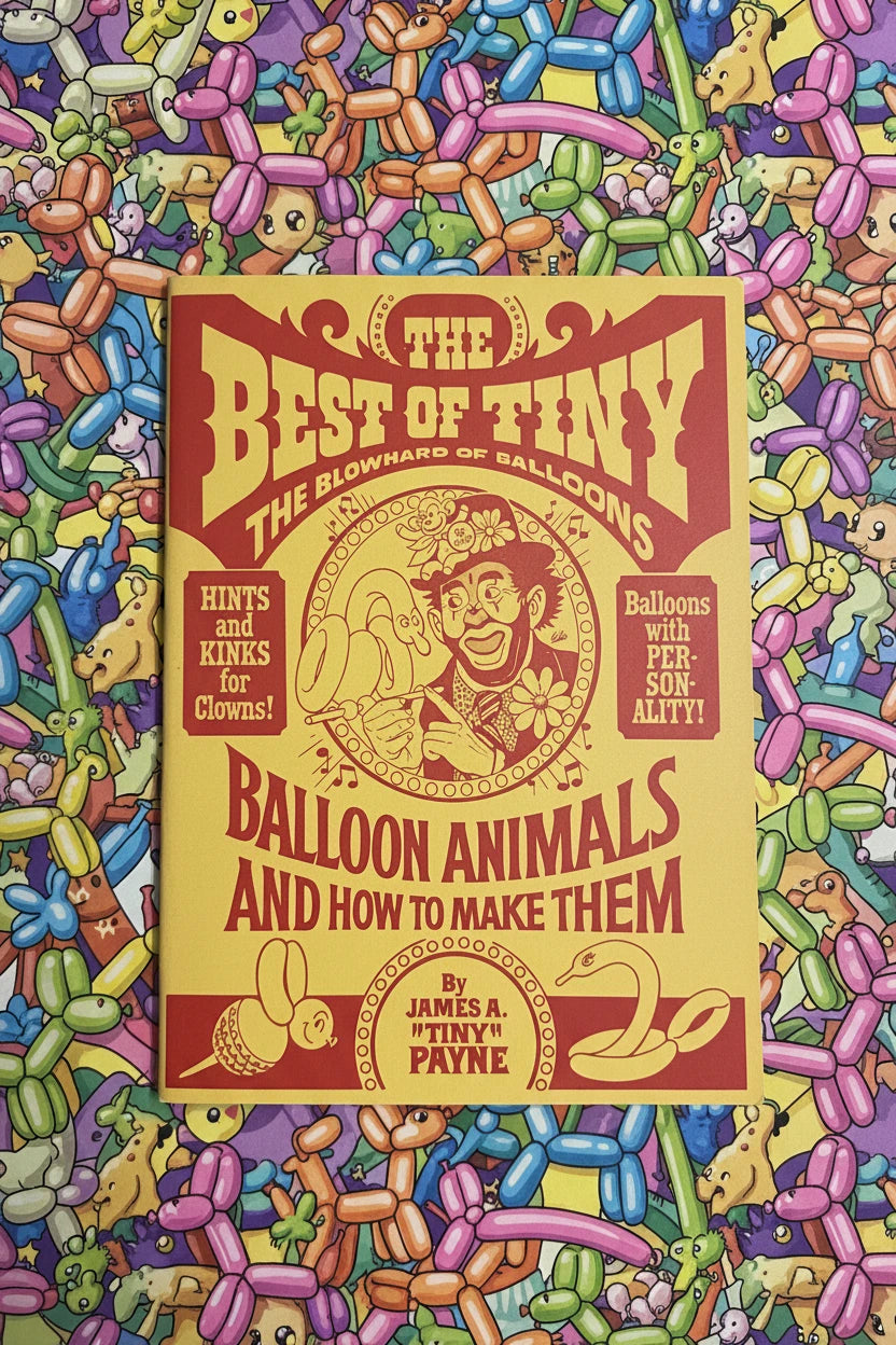 The Best Of Tiny: Blowhard Of Balloons by James “Tiny” Payne - 1977 - Supreme Magic ESTATE