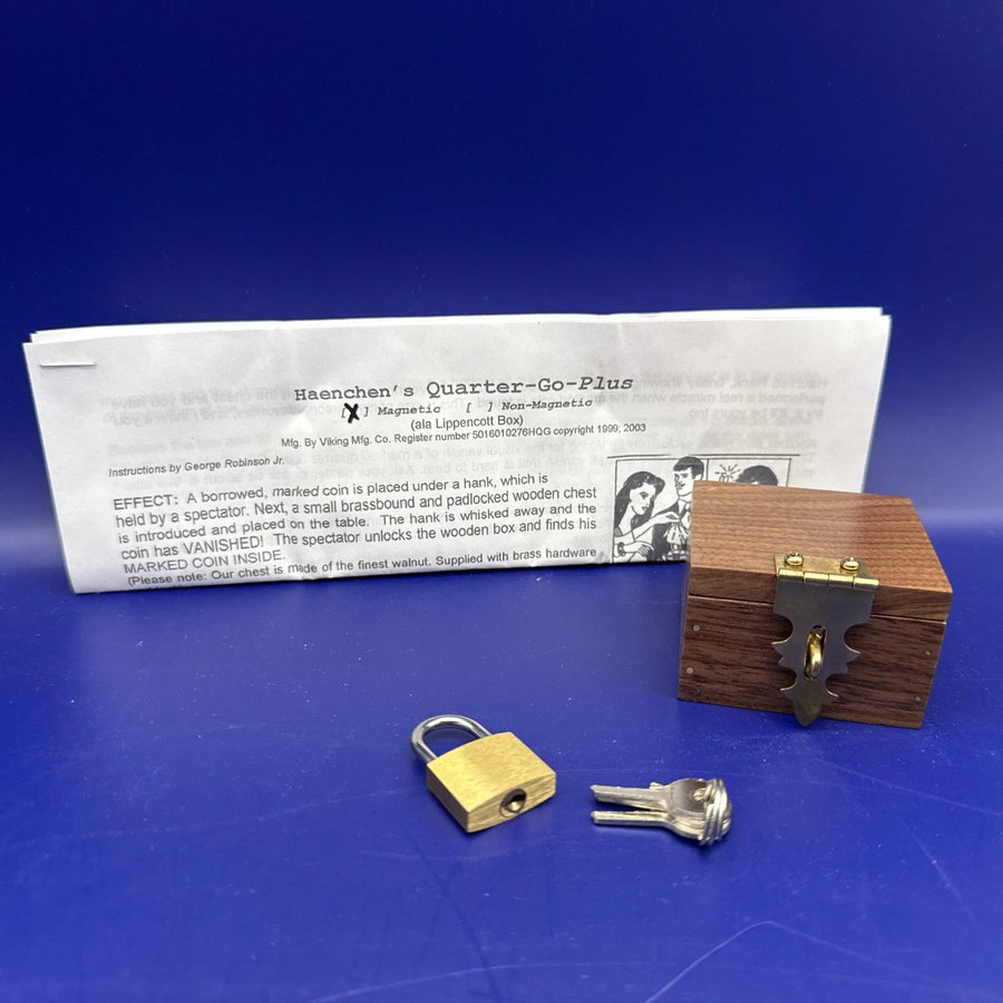 Quarter Go - Magnetic Lippencott Box by Viking Magic Mfg.