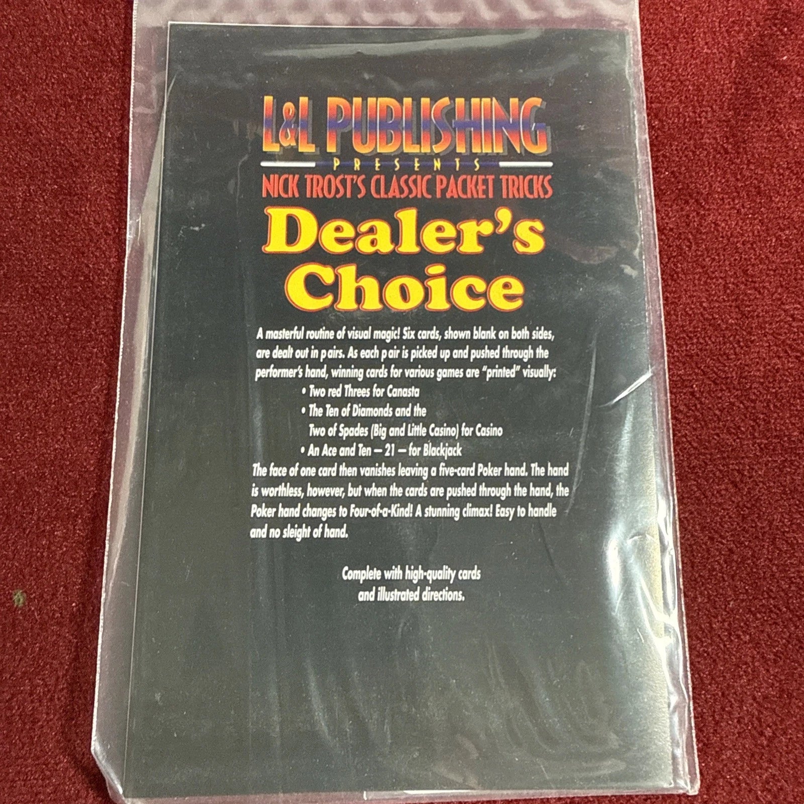 Dealer’s Choice - Nick Trost’s Classic Packet Tricks
