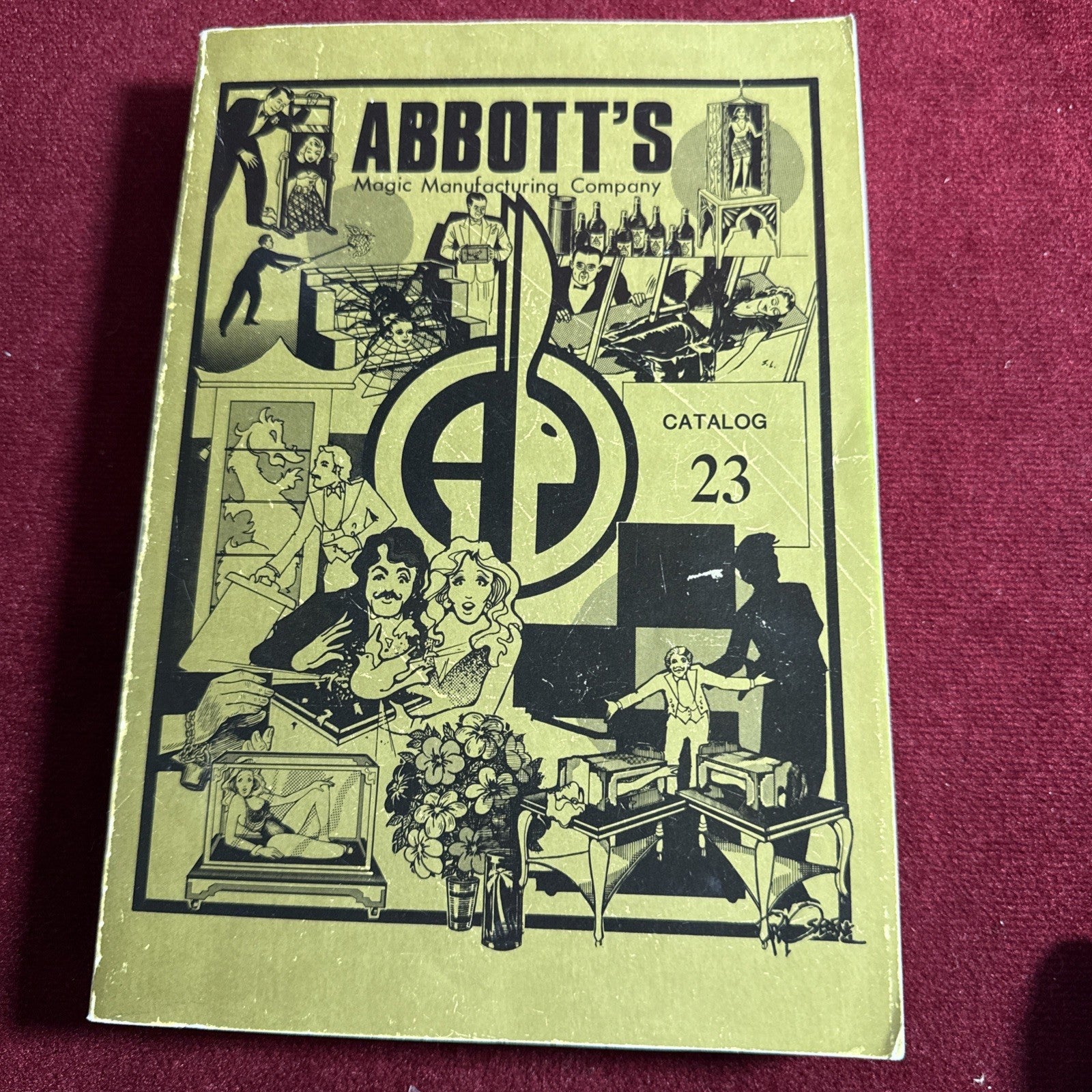 Abbott’s Magic Manufacturing Catalog Of Magic #23 1987 ESTATE