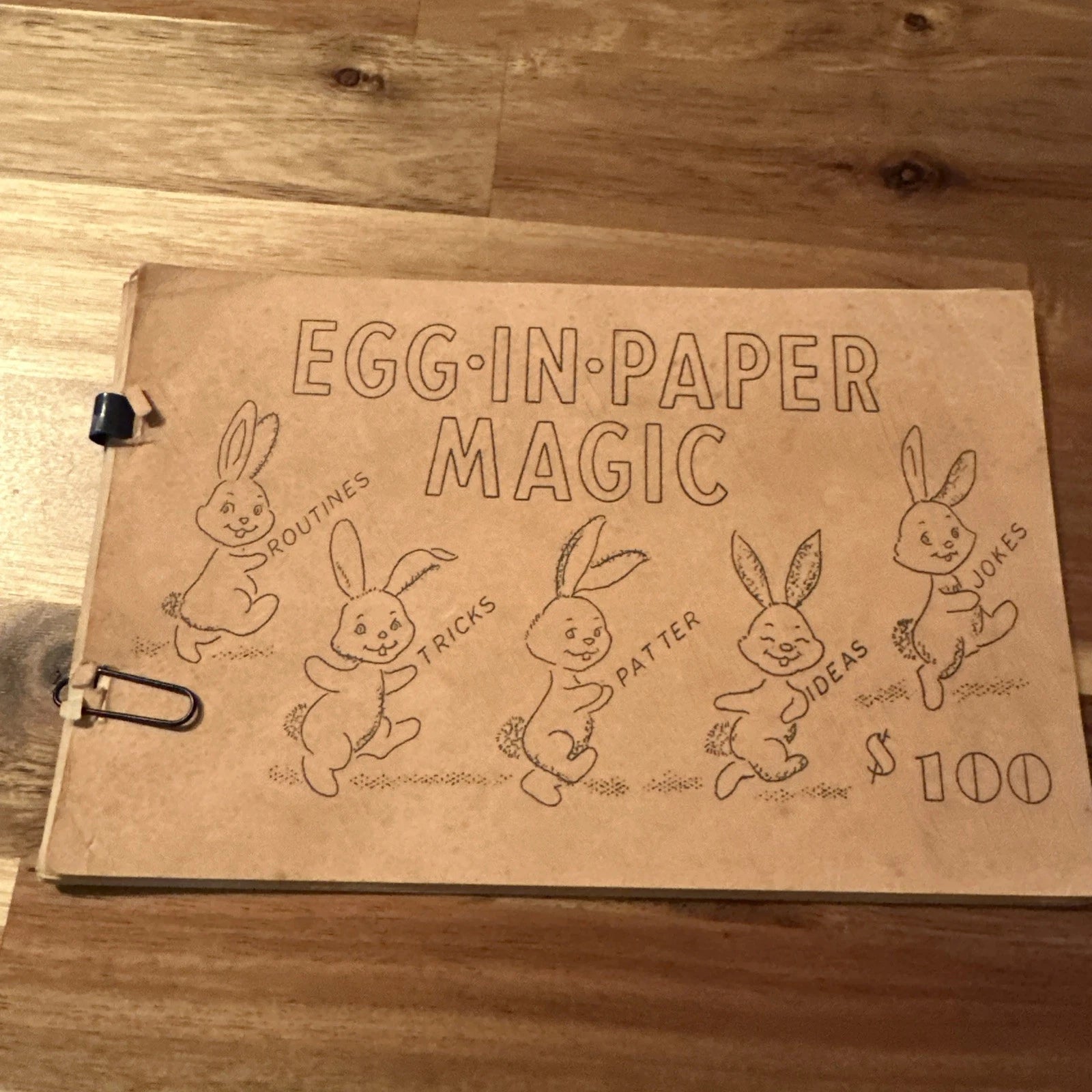 Egg-in-Paper Magic Circa 1940’s Ken Allen - ESTATE